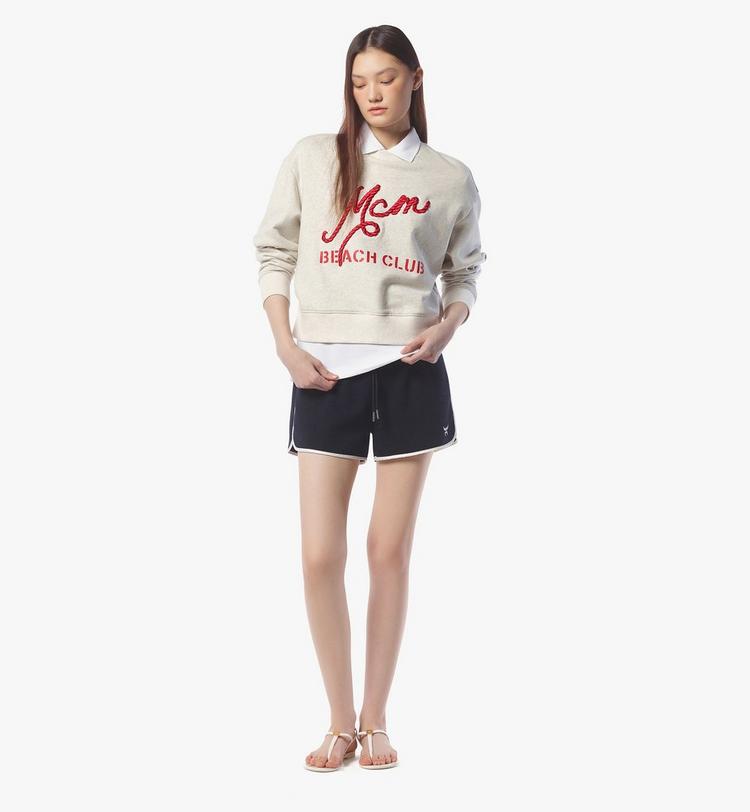 MCM Beach Club Logo Sweatshirt Ventas relámpago