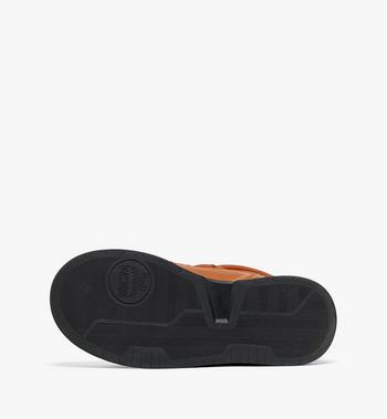 MCM Skyward Ankle Boots in Padded Monogram Nylon Tienda