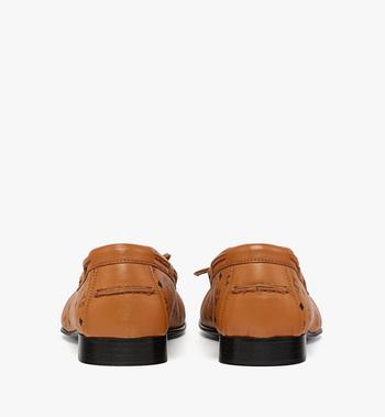 MCM Monogram Moccasin in Lamb Leather Mejor oferta