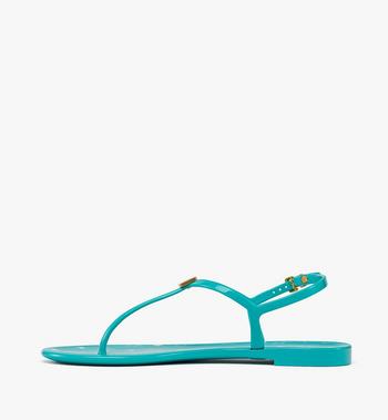 MCM Monogram Jelly Sandals Promoción por tiempo limitado