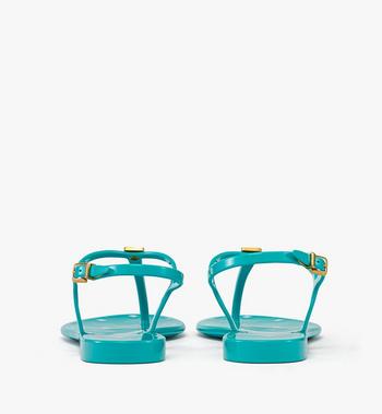MCM Monogram Jelly Sandals Promoción por tiempo limitado
