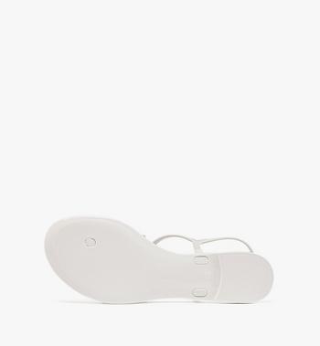 MCM Monogram Jelly Sandals Solo hoy