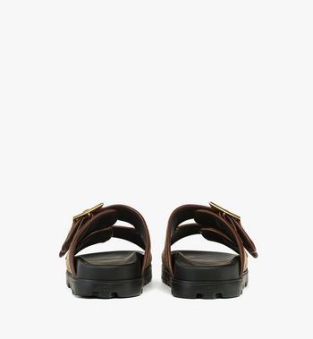 MCM Sandals in Lauretos Raffia Jacquard Oferta especial de fábrica