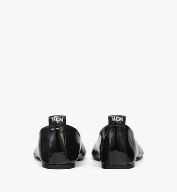 MCM Ballerina Shoes in Patent Lamb Leather Ahorra y exporta