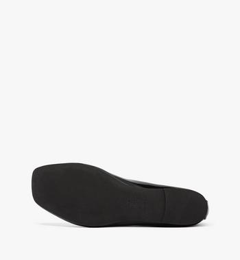 MCM Ballerina Shoes in Patent Lamb Leather Ahorra y exporta
