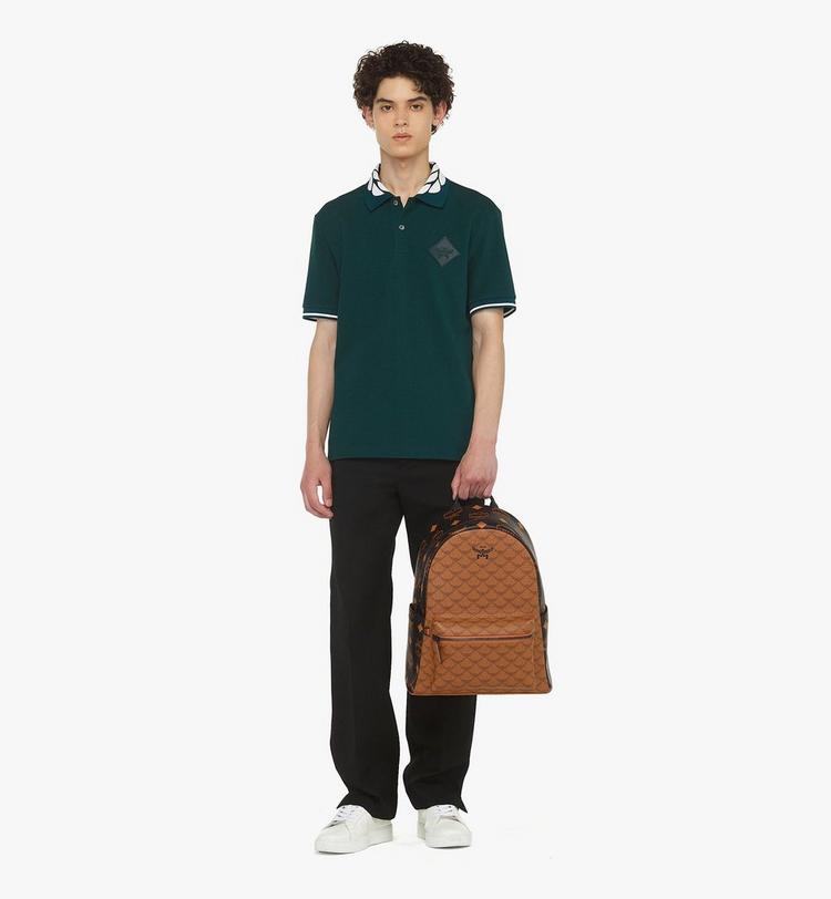 MCM Stark Backpack in Monogram Mix En oferta