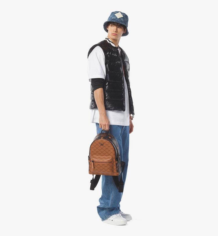 MCM Stark Backpack in Monogram Mix Libre de impuestos