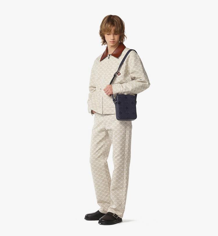 MCM Klassik Crossbody in Maxi Monogram Leather Tienda