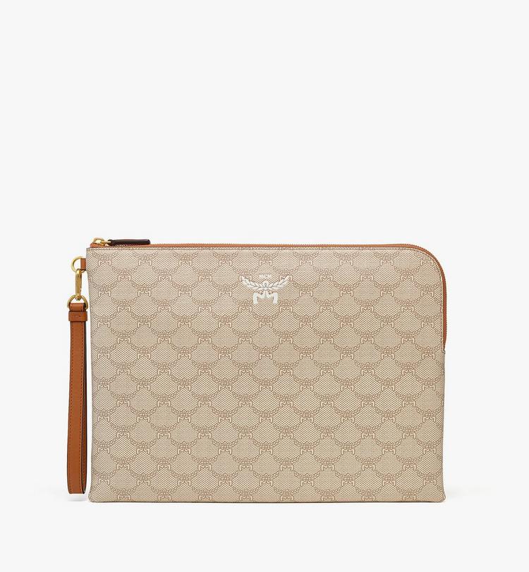 MCM Himmel Wristlet Zip Pouch in Lauretos Envío gratis