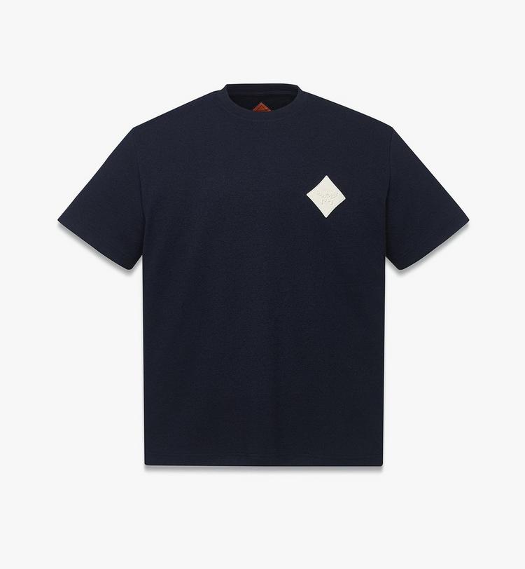 MCM Logo Patch Bouclé T-Shirt Solo hoy