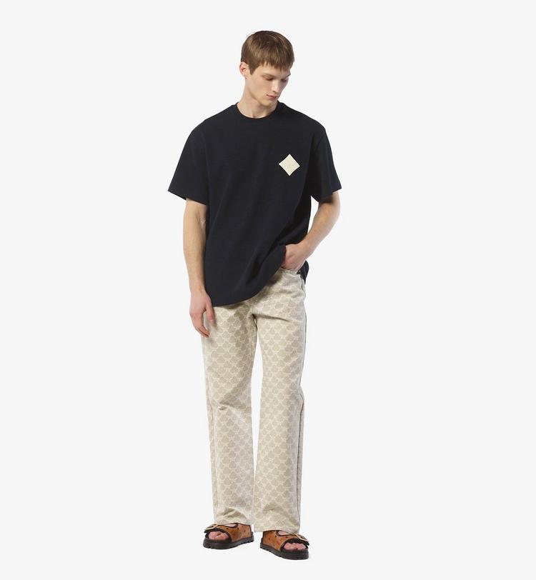 MCM Logo Patch Bouclé T-Shirt Solo hoy