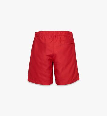 MCM Logo Print Swim Trunks Superdescuento