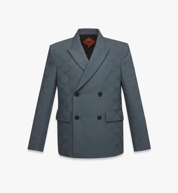 MCM Lauretos Wool Jacquard Jacket Grandes descuentos