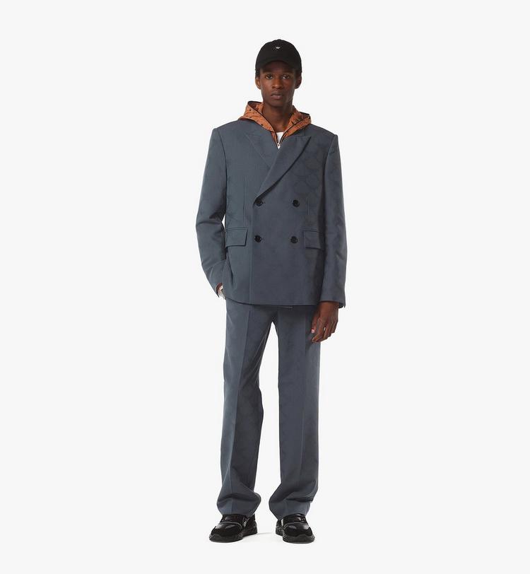 MCM Lauretos Wool Jacquard Jacket Grandes descuentos