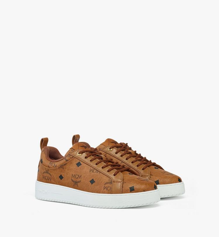 MCM Neo Terrain Lo Sneakers in Visetos Tienda de fábrica
