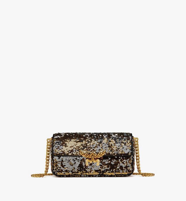 MCM Himmel Sequin Shoulder Bag En línea