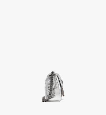 MCM Travia Quilted Shoulder Bag in Crash Calf Leather Outlet