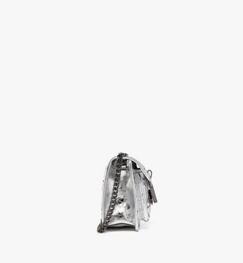 MCM Travia Quilted Shoulder Bag in Crash Calf Leather Liquidación
