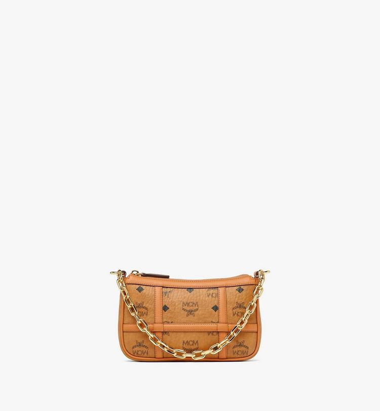 MCM Aren Shoulder Bag in Visetos Rebajas online