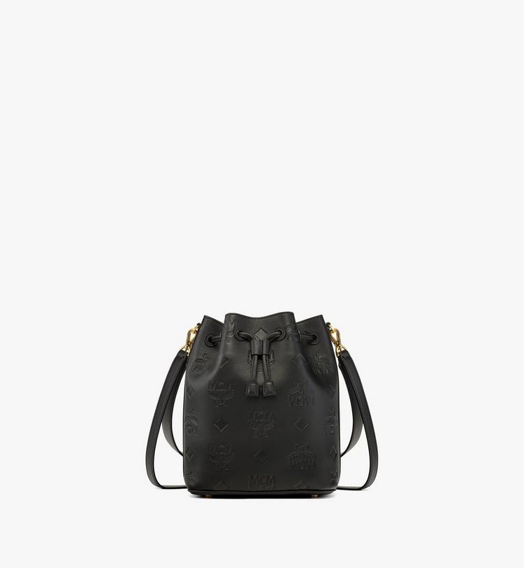 MCM Dessau Drawstring In Embossed Monogram Leather Rebajas top