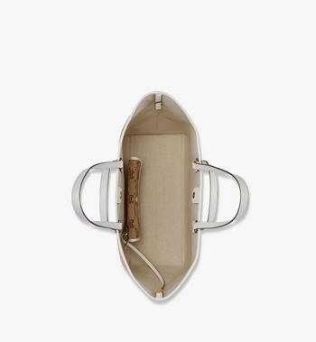 MCM Himmel Shopper in Lauretos Raffia Jacquard Envío gratis