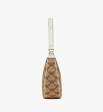 MCM Himmel Ascending Moon Hobo in Lauretos Raffia Jacquard Últimos 3 días